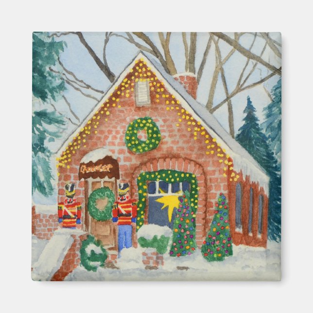 Imã Magneta Comprada de Chocolate do Sweet Pierre (Frente)