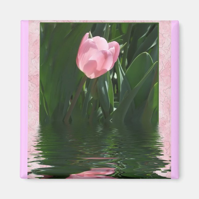 Imã Magneta cor-de-rosa bonito (Frente)