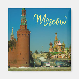 Imã Magneta da Catedral de Moscou, Rua Basil