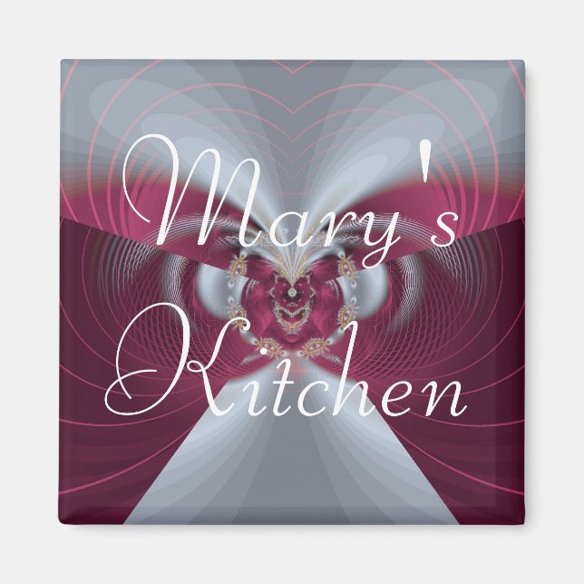 Imã Magneta da cozinha da Mary (Frente)