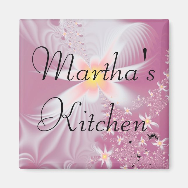 Imã Magneta da cozinha de Martha (Frente)
