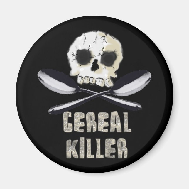 Imã Magneta da Killer Cereal (Frente)