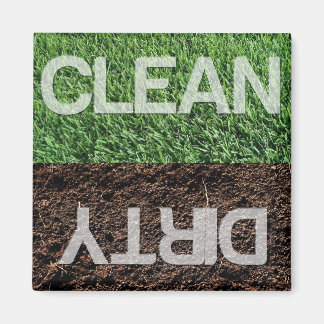 Imã Magneta da lavadora de louça limpa/suja