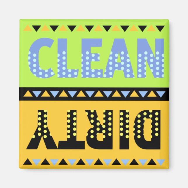 Imã Magneta da máquina de lavar louça do Bolinhas (Frente)