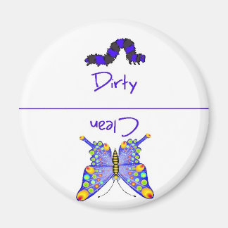 Imã Magneta da máquina de lavar louça limpa e suja