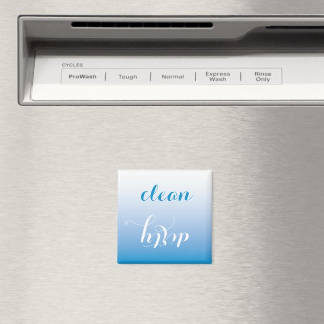 Imã Magneta da máquina de lavar louça limpa ou suja (In Situ (Dishwasher))