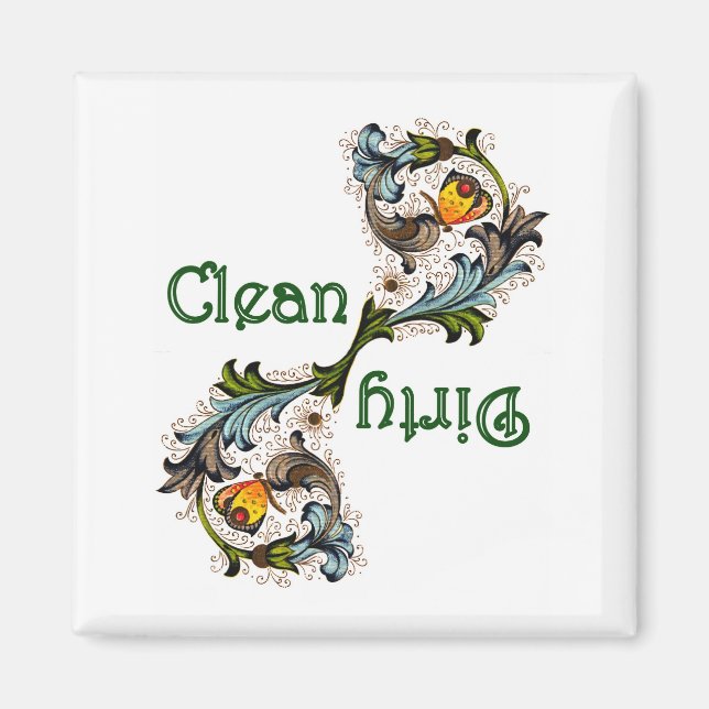 Imã Magneta da máquina de lavar louça pintada Florenti (Frente)