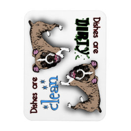 Ímã Magneta da máquina de lavar louça retangular in a 