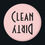 Imã Magneta da máquina de lavar louça retrorreflectora<br><div class="desc">Magneta da máquina de lavar louça retrorreflectora,  rosa e preta,  limpa/suja</div>