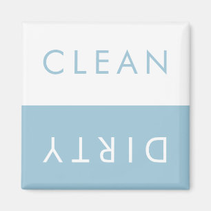 Imã Magneta da máquina de lavar louça suja limpa em 