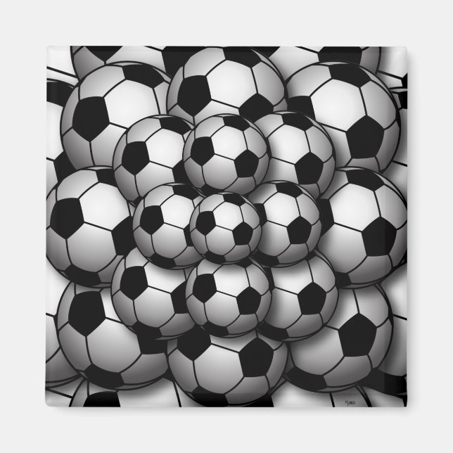 Imã Magneta da temporada do futebol (Frente)