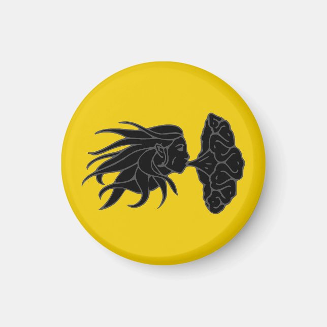 Imã Magneta Darton do SCA (Frente)