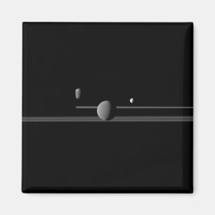 Imã Magneta das luas de Saturno