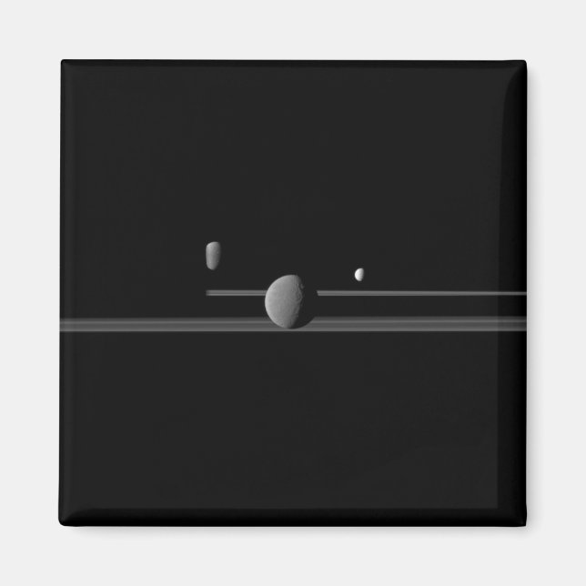 Imã Magneta das luas de Saturno (Frente)