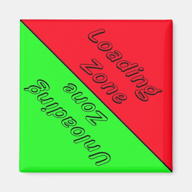 Imã Magneta das zonas de carga e descarga da máquina d (Frente)