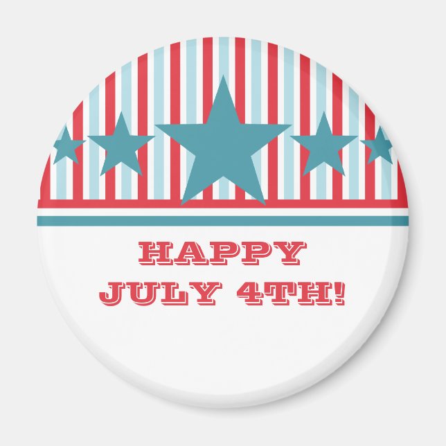 Imã Magneta de 4 de julho de 2010 (Frente)