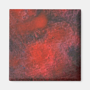 Imã Magneta de Abstrato de arte "Cosmos Red"