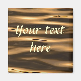 Imã Magneta de água Dourada