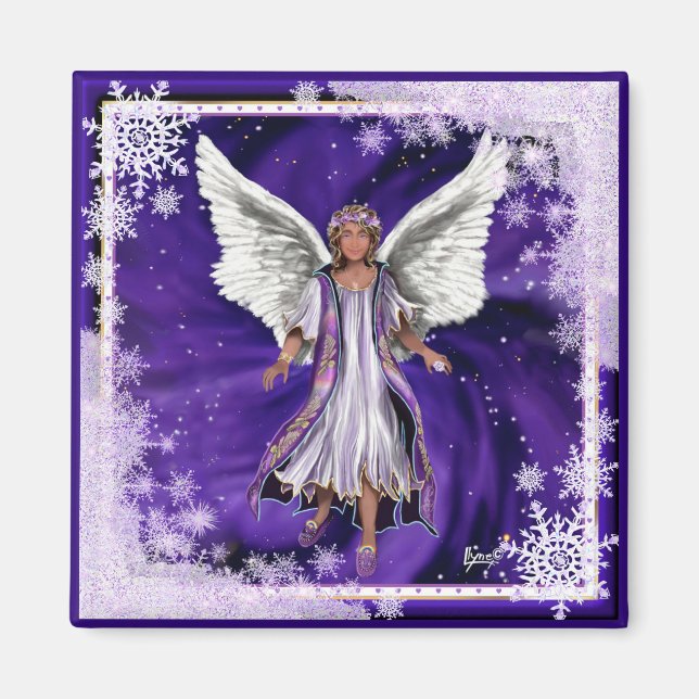 Imã Magneta de Alma Roxa (Frente)