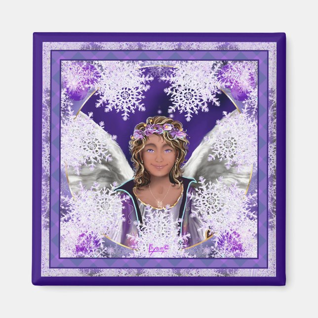 Imã Magneta de Alma Roxa (Frente)