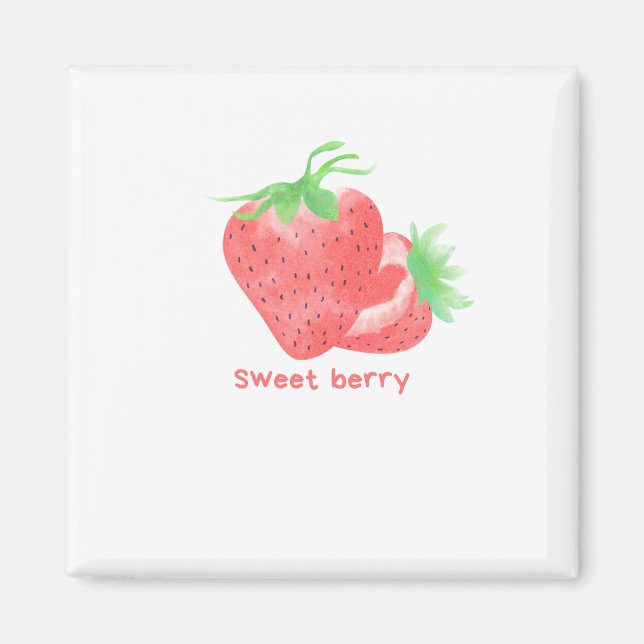 Imã Magneta de amora doce (Frente)