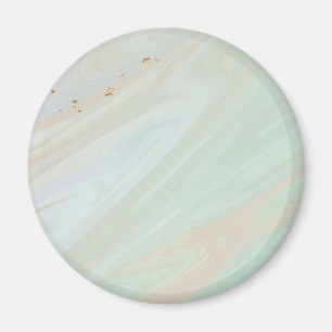 Imã Magneta de Aquarela de Textura de Pedra Marble Pas
