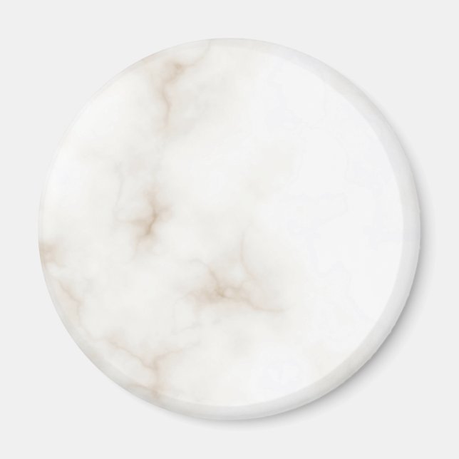 Imã Magneta de Aquarela de Textura de Pedra Marble Pas (Frente)