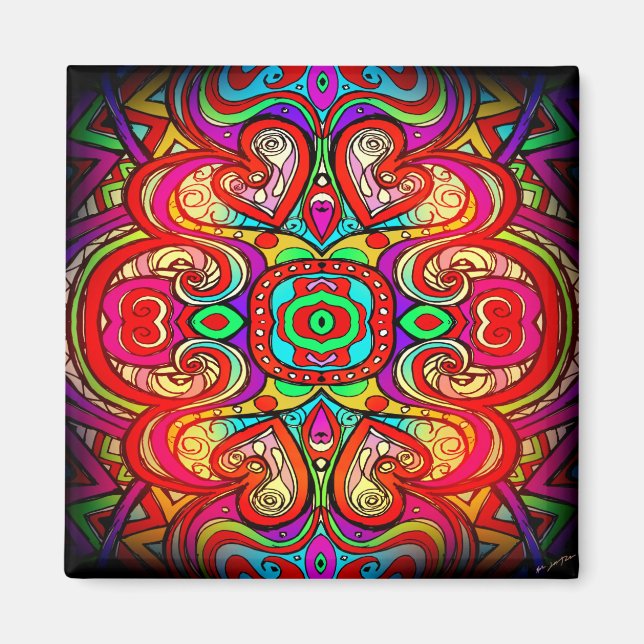 Imã Magneta de Artes do Rei (Frente)