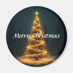 Imã Magneta de Árvore Natal