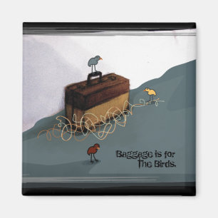 Imã Magneta de Aves de Mala