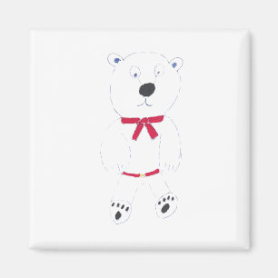 Imã Magneta de Barry Bear Square