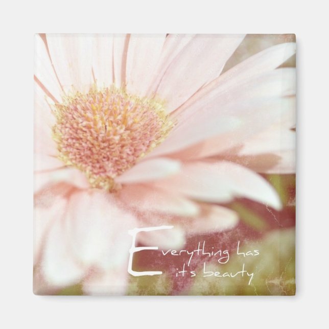 Imã Magneta de beleza inspiracional (Frente)