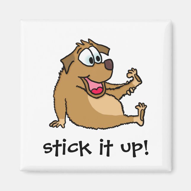 Imã Magneta de Cachorro (Frente)