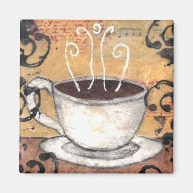 Imã Magneta de café (Frente)