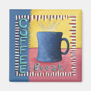 Imã Magneta de café quebrado