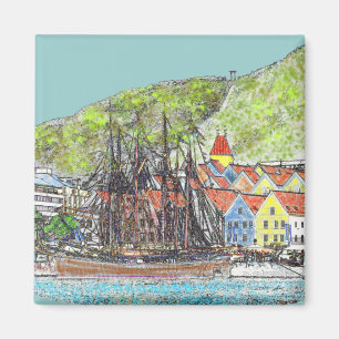 Imã Magneta de cais antiga