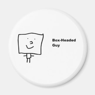 Imã Magneta de Cara com Cabeça de Caixa