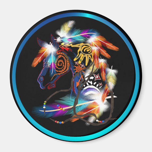 Imã Magneta de Cavalo Bril (Frente)