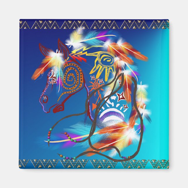 Imã Magneta de Cavalo Bril (Frente)