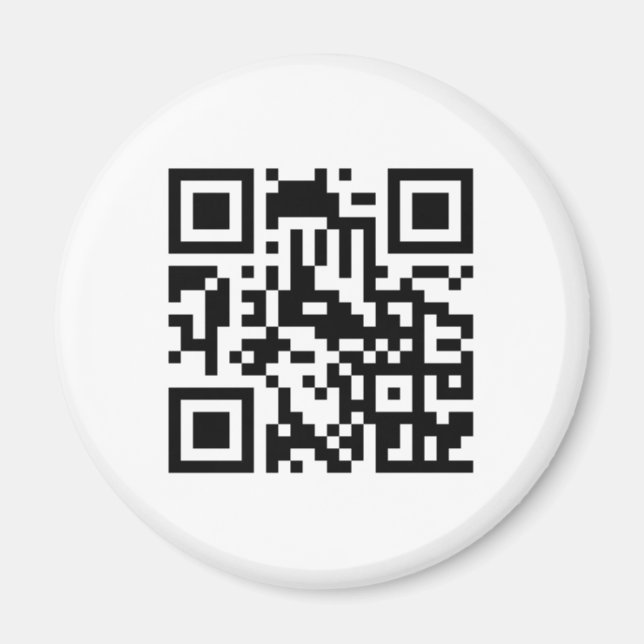 Imã Magneta de código QR (Frente)