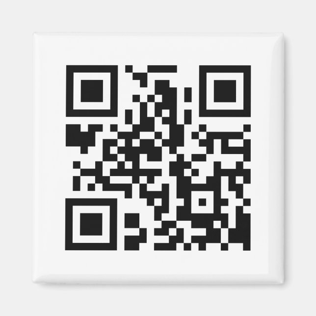 Imã Magneta de código QR (Frente)