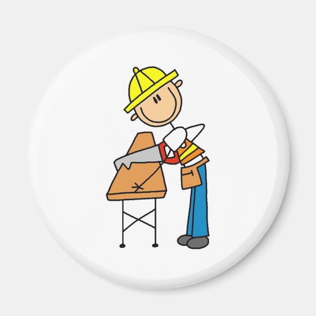 Imã Magneta de Conselho de serra do Trabalhador de Con (Frente)