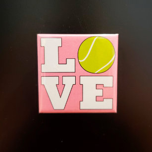 Imã Magneta de cor personalizada Tênis Love para jogad