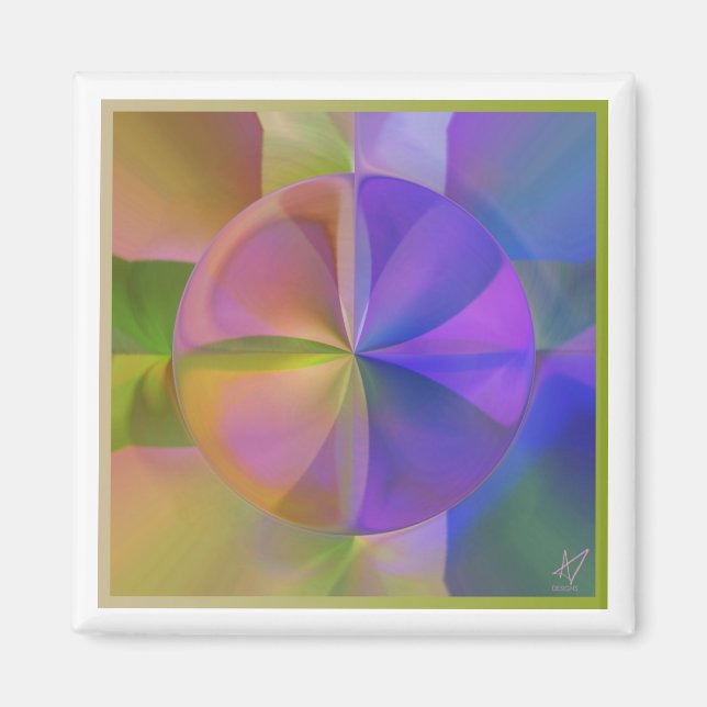 Imã Magneta de cor suave (Frente)