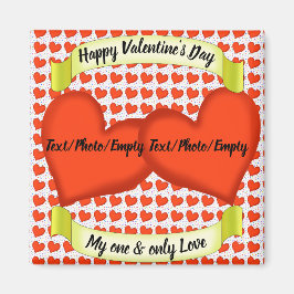 Imã Magneta de Corações Adoráveis