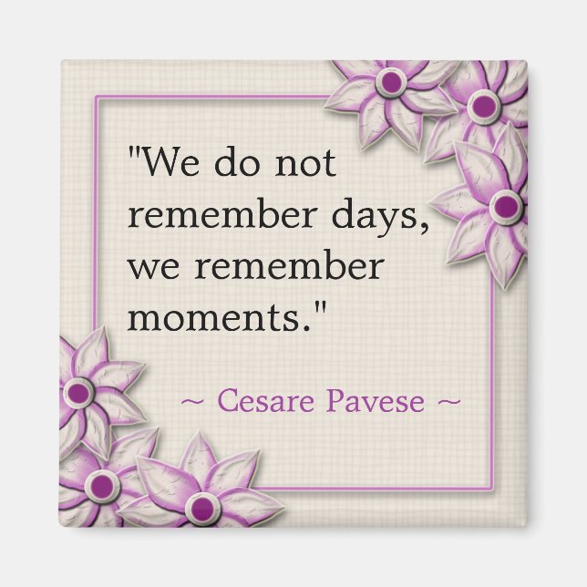 Imã Magneta de cotação inspiracional de opções (Frente)