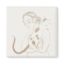 Magneta de Cudles de gatinho