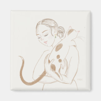 Imã Magneta de Cudles de gatinho