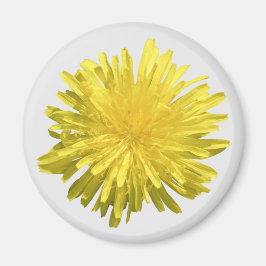 Imã Magneta de Dandelion Amarelo