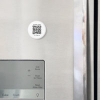 Magneta de Design de código QR exclusivo